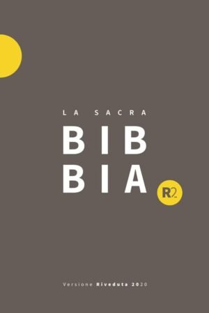 BIBBIA R2 - CARTONATA RIGIDA GRIGIO/GIALLO